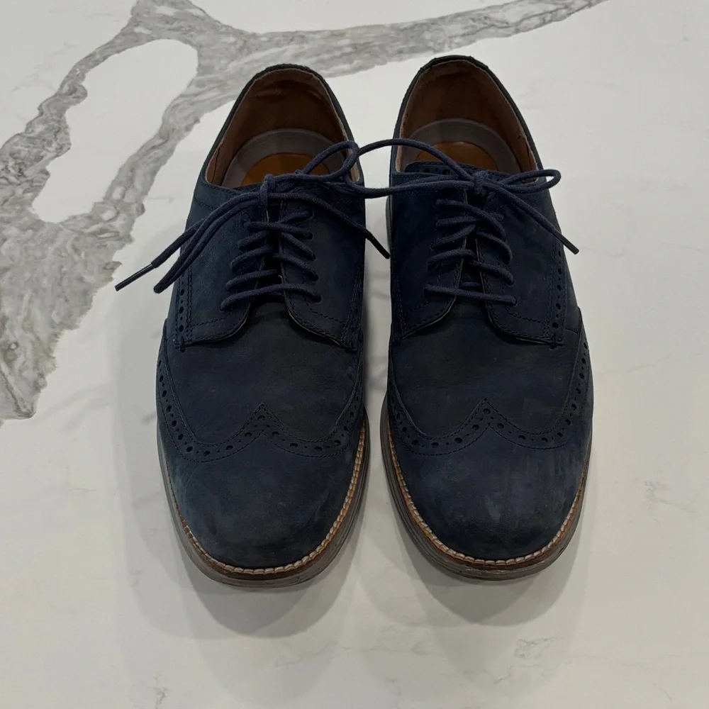 Cole Haan Men's Navy Oxford‎ Shoes size 7.5